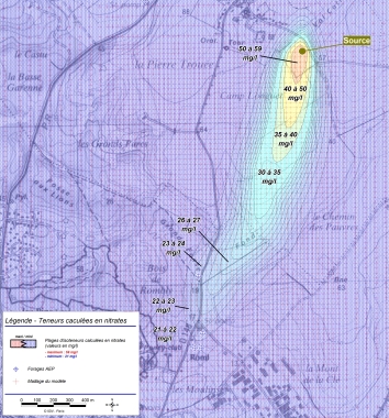 Cartographie nitrates